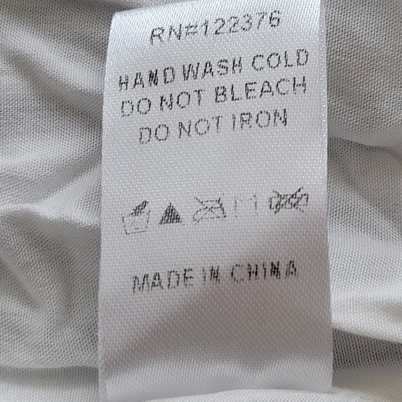 Mustard Seed | Striped Hi-Low Midi Slip Dress Blue White Size M - Picture 8 of 11